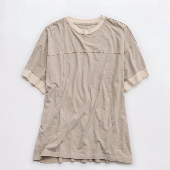 Crew Oversized Boyfriend T-Shirt - Picture 3 of 4